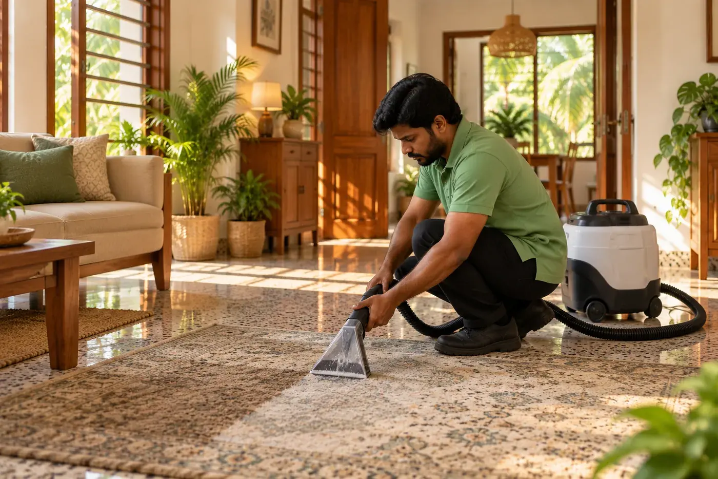 Carpet Shampoo Cleaning