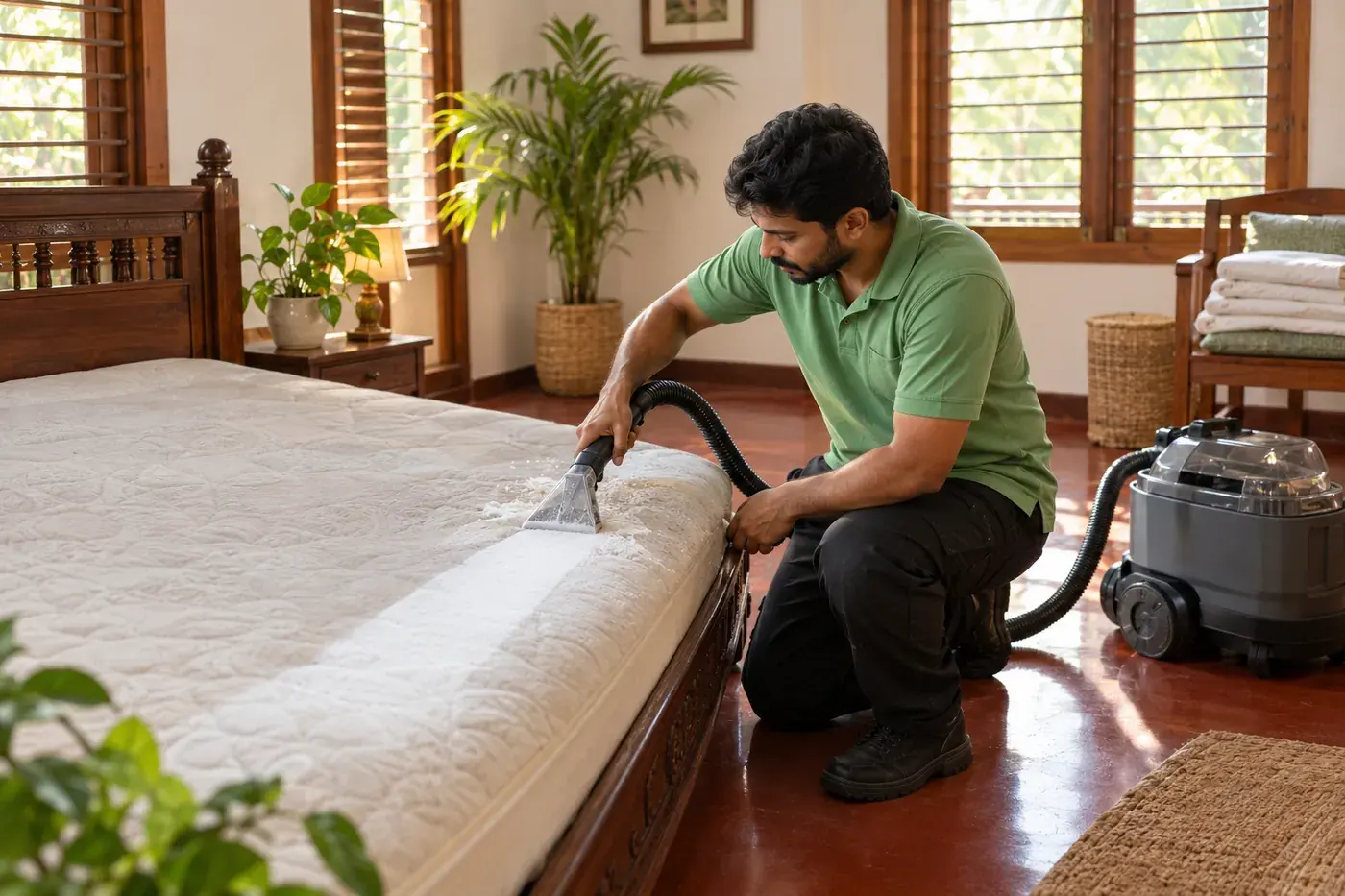 Mattress Shampoo Washing